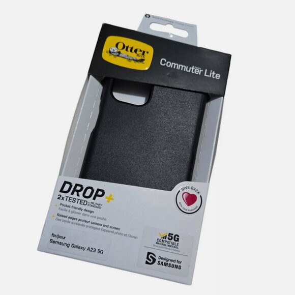 Brand New In Box Samsung Galaxy A23 5G OtterBox Commuter Lite Case - Black - Picture 2 of 8